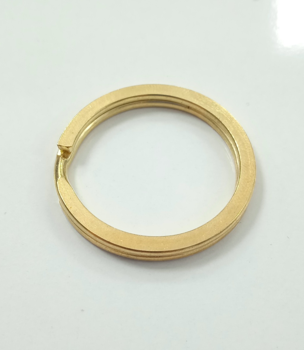 2.5 cm Ezme Anahtarlık Halkası Light - (250 )