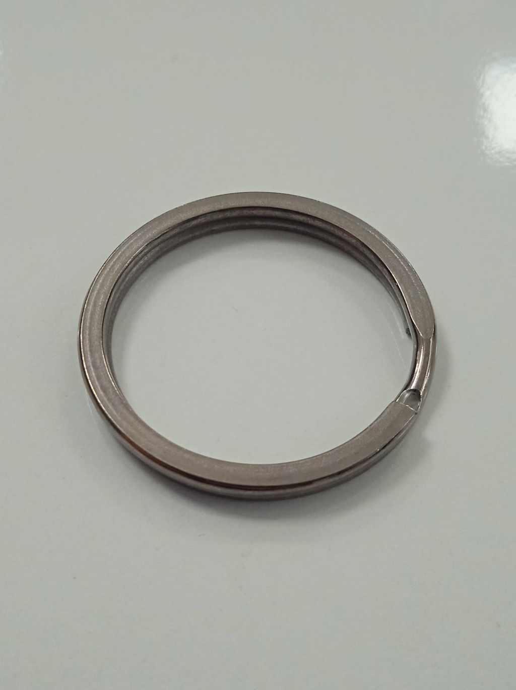2.5 cm Ezme Anahtarlık Halkası Füme - (250 )