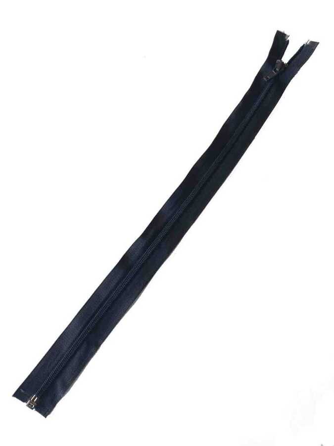 Koyu Lacivert Renk 20 Cm 10 adet  Plastik Diş Fermuar Fd5