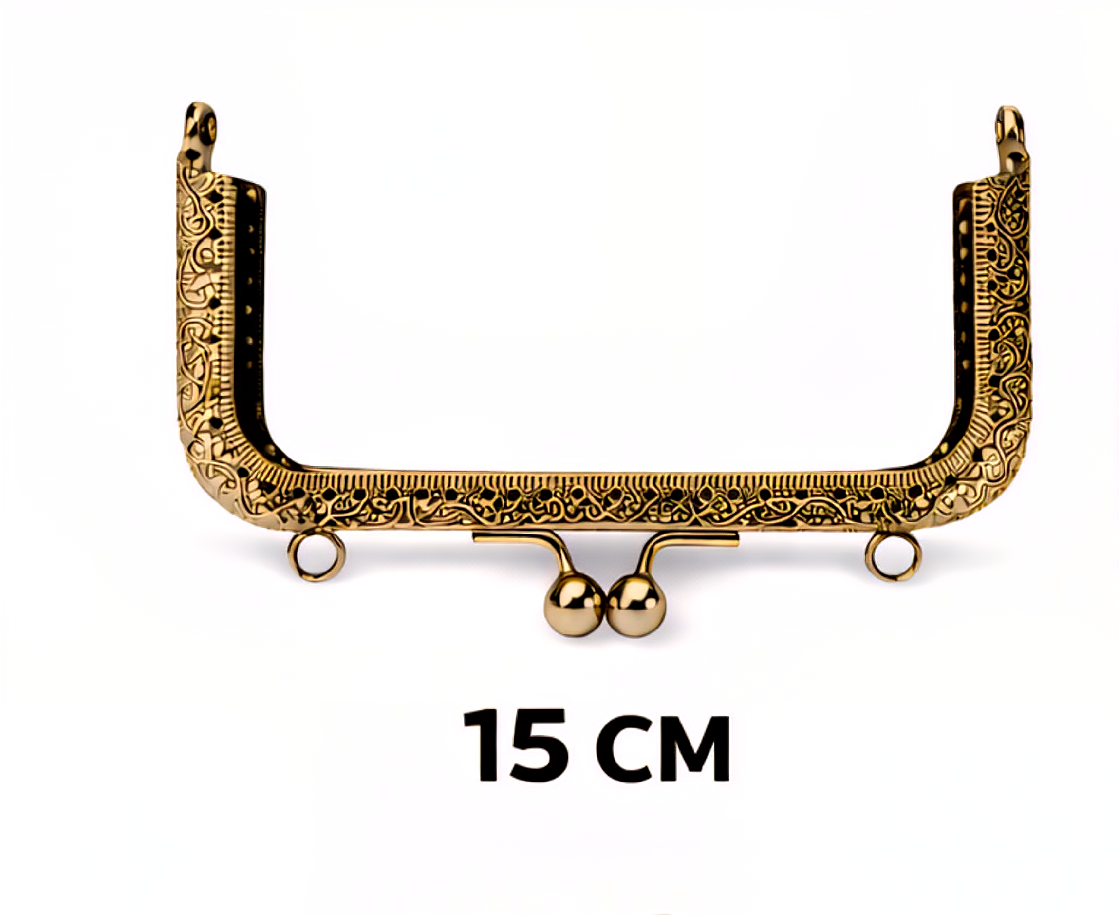 15 Cm Kare Çanta Bursu Metal Dikme Burs - Çanta Yapım Malzemesi, El Yapımı Çanta  Aparatı